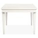 Silverwillow Egg Shell White 88" Extendable Rectangular Dining Table