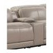 Ridgeway Gray Shark Leather Modular Zero Gravity Power Reclining Sectional with Power Headrest