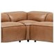 Uptown Tan Husk Leather Power Reclining Sectional