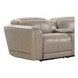 Ridgeway Gray Shark Leather Modular Zero Gravity Power Reclining Sectional with Power Headrest