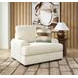 Meadowleaf Sand Upholstered Chair and A Half with Pillow