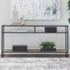 Norwood Weathered Oak and Gray Rectangular Glass Top Sofa Table