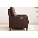 Arden Chestnut Leather Zero Gravity Power Recliner with Power Headrest and USB Charging