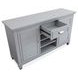 Harborwick Harbor Gray 2 Door Server