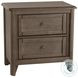 Woodbridge Dark Cashmere And Gray Upholstered Storage Platform Bedroom Set