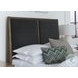 Woodbridge Dark Cashmere And Black King Upholstered Storage Platform Bed