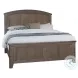 Woodbridge Dark Cashmere Queen Arch Panel Bed