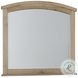 Woodbridge Clear Maple And White Upholstered Low Profile Bedroom Set