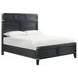 Laguna Weathered Steel Queen Panel Bed