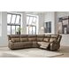 Ultra Max Biscotti 5 Piece Modular Power Reclining Sectional with Armless Recliner and USB Charging