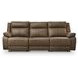 Ultra Max Biscotti 3 Piece Modular Power Reclining Sectional with USB Charging