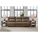 Ultra Max Biscotti 3 Piece Modular Power Reclining Sectional with USB Charging