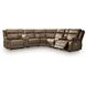 Ultra Max Biscotti 7 Piece Modular Power Reclining Sectional with USB Charging and Audio Console