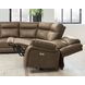 Ultra Max Biscotti 7 Piece Modular Power Reclining Sectional with USB Charging and Audio Console
