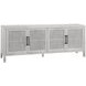 Pentak White Wash 4 Door Server