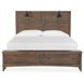 Bay Creek Toasted Nutmeg King Storage Panel Bed with LED
