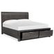 Kinsley Black Heron King Storage Panel Bed
