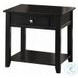 Malachi Black Square End Table