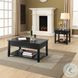 Malachi Black Square End Table