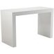 Faro White 57" Rectangular Counter Height Table