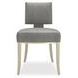 Reserved Seating Pewter Upholstered Side Chair Set of 2