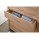 Tide And Timber Clear Oak 5 Drawer Chest