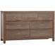 Tide And Timber Gray Oak Panel Storage Bedroom Set
