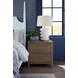 Tide And Timber Gray Oak 2 Drawer Nightstand
