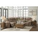 Ravenel Fossil 3 Piece Modular Power Reclining Sectional with RAF Console Loveseat and USB Charging