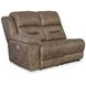 Ravenel Fossil 3 Piece Modular Power Reclining Sectional with RAF Console Loveseat and USB Charging