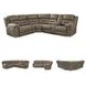 Ravenel Fossil 3 Piece Power Reclining Console RAF Sectional