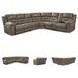 Ravenel Fossil 4 Piece Power Reclining Console RAF Sectional