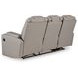 Downing Court Coin 87" Reclining Sofa with LED and USB Charging