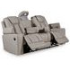 Downing Court Coin 87" Reclining Sofa with LED and USB Charging