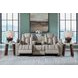 Downing Court Coin 87" Reclining Sofa with LED and USB Charging