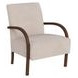 Escape Boa Taupe Upholstered Accent Chair