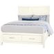 Tide And Timber White Maple Panel Storage Bedroom Set