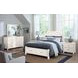 Tide And Timber White Maple Queen Pencil Poster Storage Bed