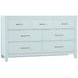Tide And Timber Blue Maple 7 Drawer Dresser