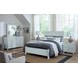 Tide And Timber Blue Maple King Fretwork Panel Bed
