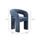 Malone Denim Blue Performance Fabric Upholstered Dining Chair