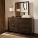 Lodge and Loft Dark Oak 6 Drawer Dresser