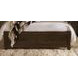 Lodge and Loft Dark Oak Queen Floating Storage Panel Bed