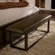 Lodge and Loft Sedona Brown Performance Fabric Bed Bench