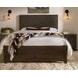 Lodge and Loft Sedona Brown Performance Fabric Queen Upholstered Storage Panel Bed