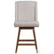 Constantine Taupe Swivel Bar Stool
