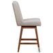 Constantine Taupe Swivel Bar Stool