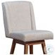 Constantine Taupe Swivel Bar Stool