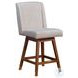 Constantine Taupe Swivel Bar Stool