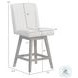 Constantine Taupe Swivel Bar Stool